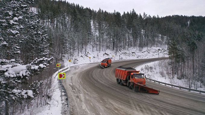 В Бурятии дорожники перешли на круглосуточный режим работы