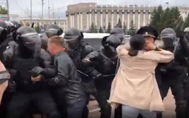 МВД официально прокомментировало происходящее на площади в Улан-Удэ