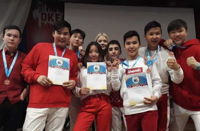 Школьники из Бурятии стали третьими в Океанской лиге КВН 