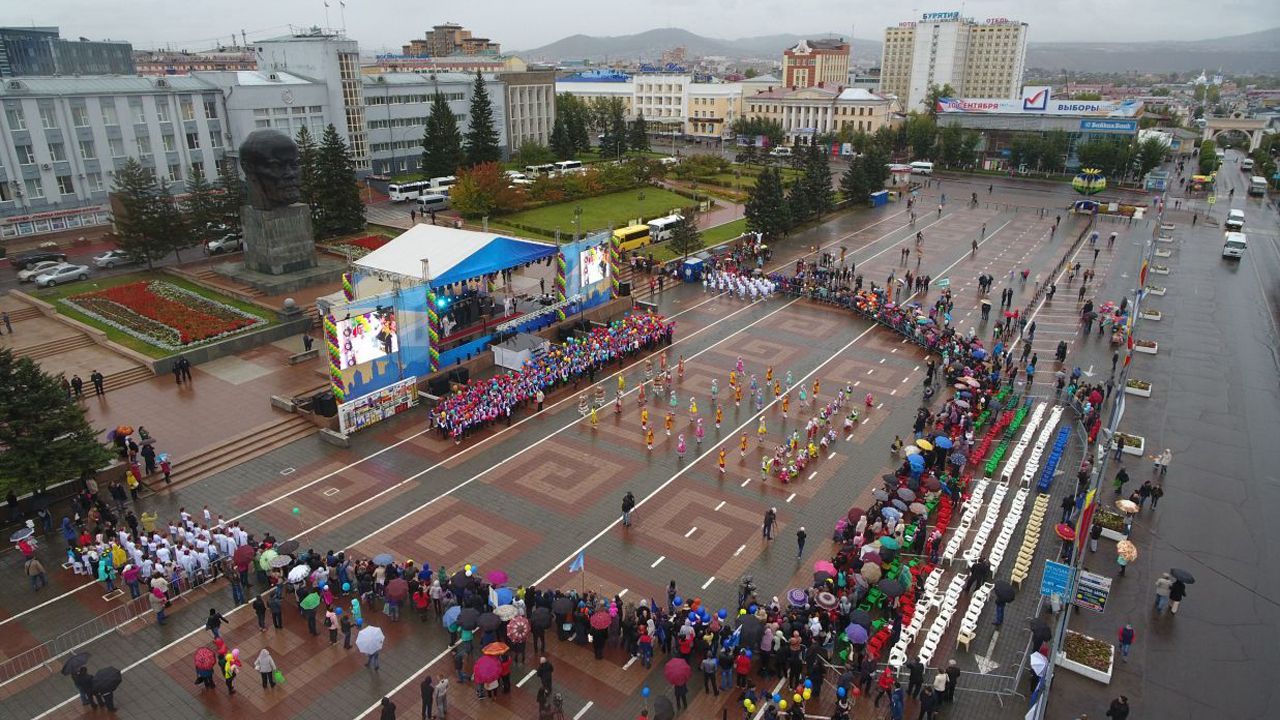 Улан-Удэ Главная площадь