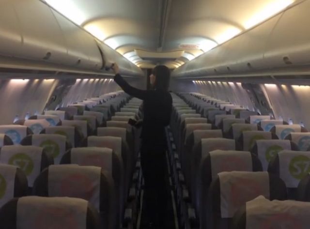 Из Улан-Удэ в Москву рейсом S7 улетели всего два пассажира