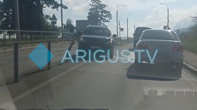 В пригороде Улан-Удэ заблокировано движение по федеральной трассе