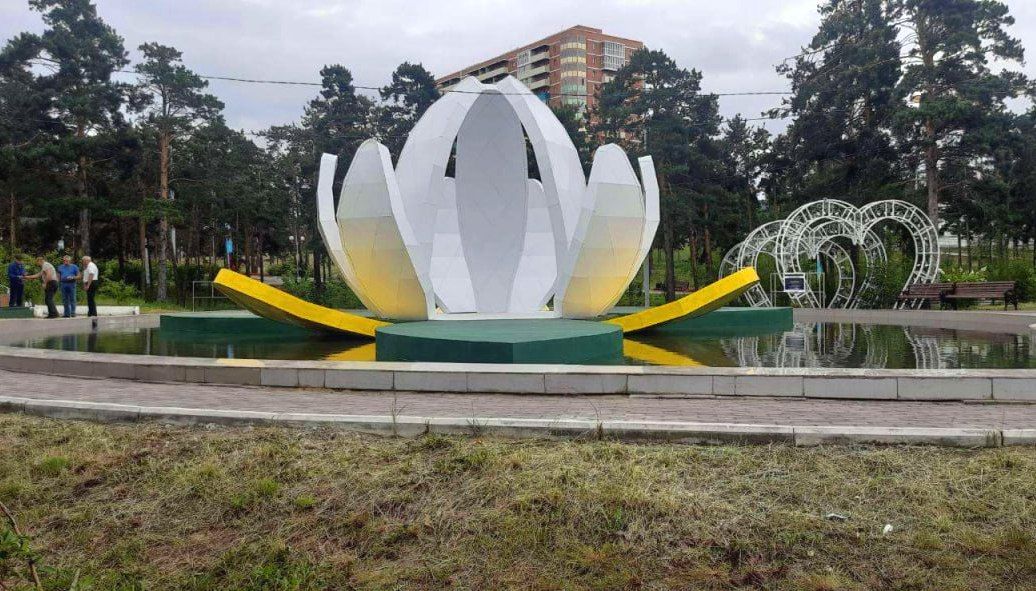 «Лотос» зацвел по-новому в парке Улан-Удэ