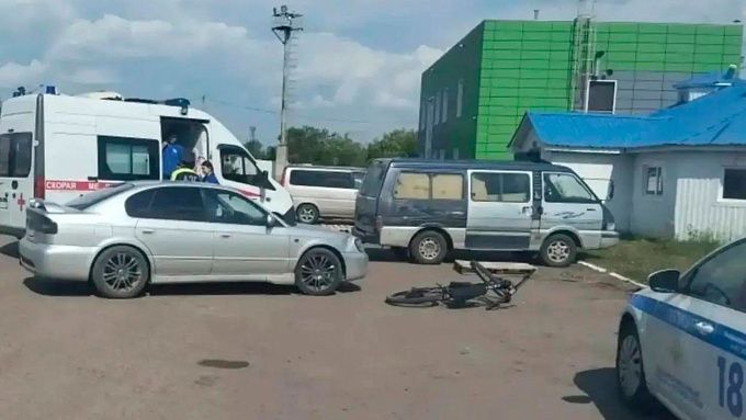 12-летнего велосипедиста сбили в Улан-Удэ