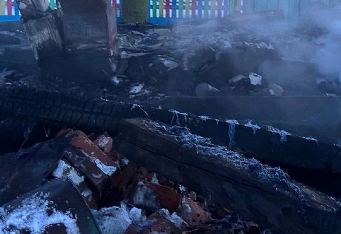 Мужчина получил ожоги на пожаре в районе Бурятии