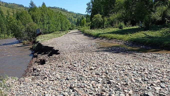 В пострадавших от подтопления районах Бурятии восстанавливают движение