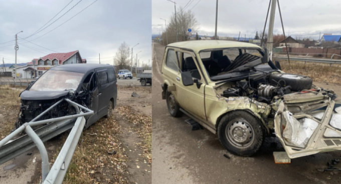 Пожилой водитель пострадал в ДТП в Бурятии
