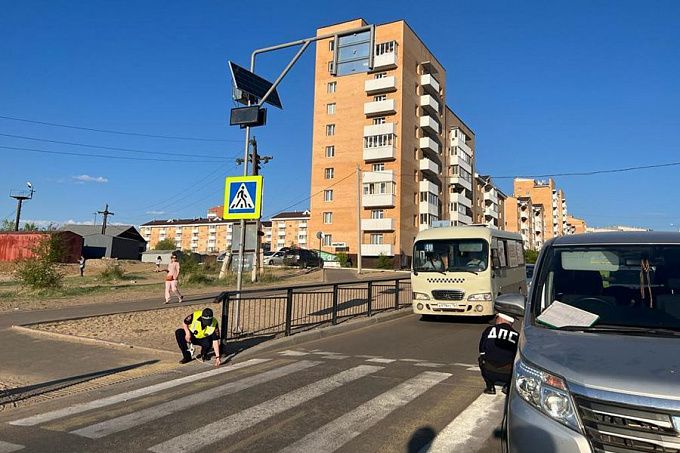 В Улан-Удэ 10-летнего ребенка сбили прямо на «зебре»