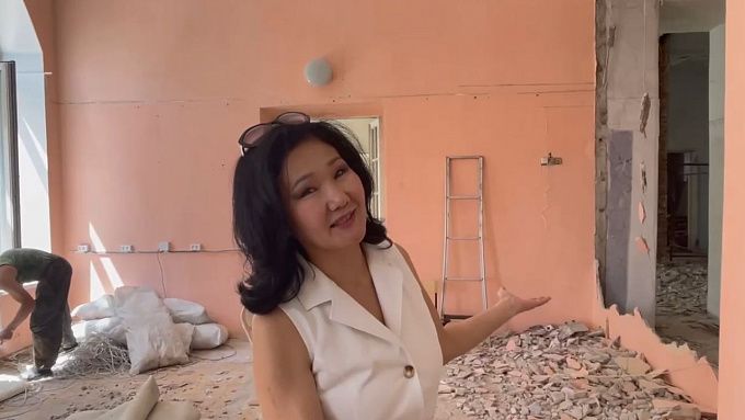 Министр культуры Бурятии показала разрушенные стены библиотеки