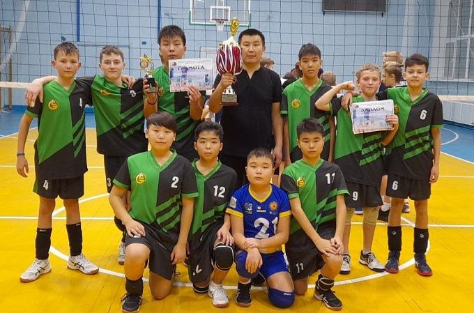 Юные волейболисты из Бурятии стали победителями чемпионата ДФО