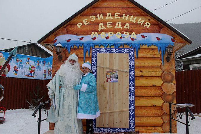 Резиденция Деда Мороза распахнула свои двери в поселке Бурятии