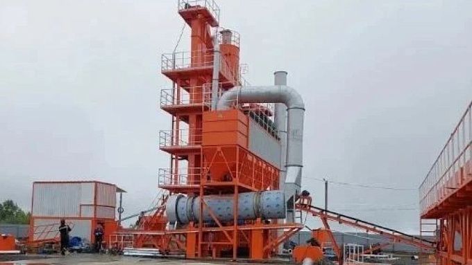 Второй асфальтобетонный завод достраивают на севере Бурятии