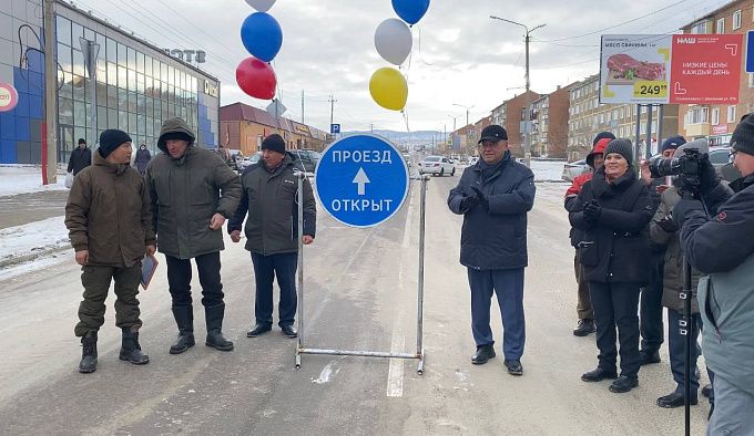 Две улицы после ремонта открыли в Гусиноозерске