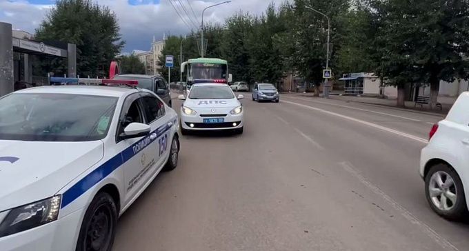 В Улан-Удэ сбили женщину на пешеходном переходе