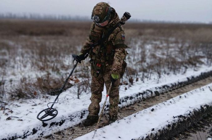 Сапер из Бурятии получил медаль Жукова