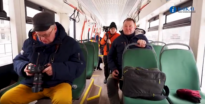 Поклонники трамвайного туризма из Европы приехали в Улан-Удэ ради «Львенка» 