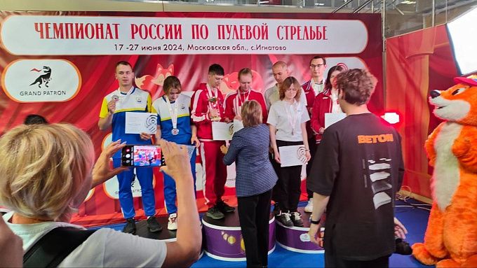 Пулевики Бурятии стали серебряными призерами чемпионата России