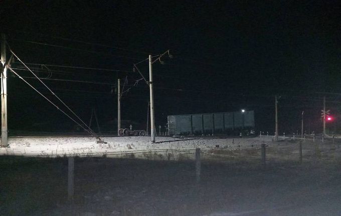 Два грузовых поезда столкнулись в Забайкалье. ОБНОВЛЕНО Два грузовых поезда столкнулись в Забайкалье. ОБНОВЛЕНО