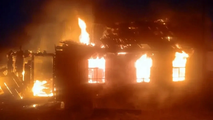 Страшный пожар унес жизнь мужчины в районе Бурятии