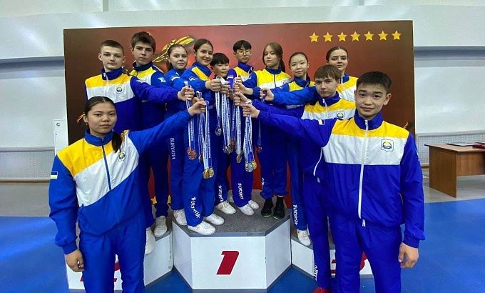 Спортсмены из Бурятии заработали 25 медалей первенства России по ушу