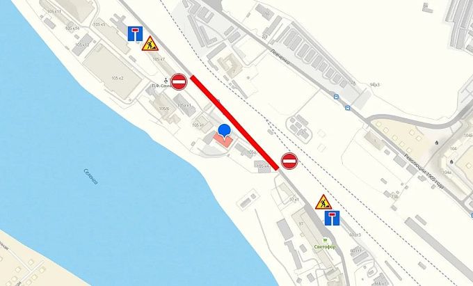 В Улан-Удэ на ночь перекроют улицу Борсоева 