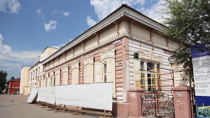 Реконструкцию музея истории Улан-Удэ завершили на 50%