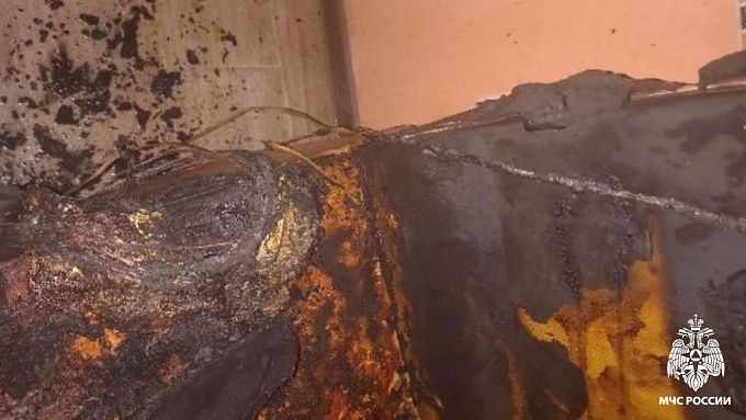 Пожилой мужчина пострадал на пожаре в Улан-Удэ