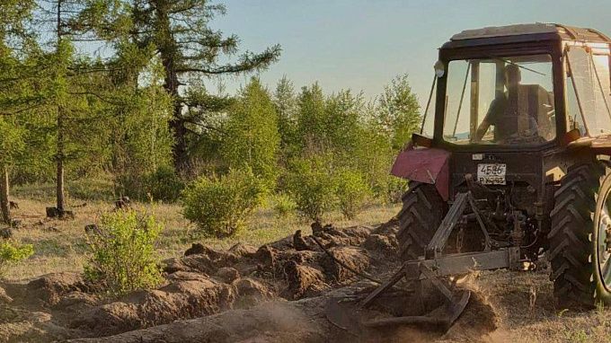 Почти 300 человек спасают тайгу от огня в Бурятии