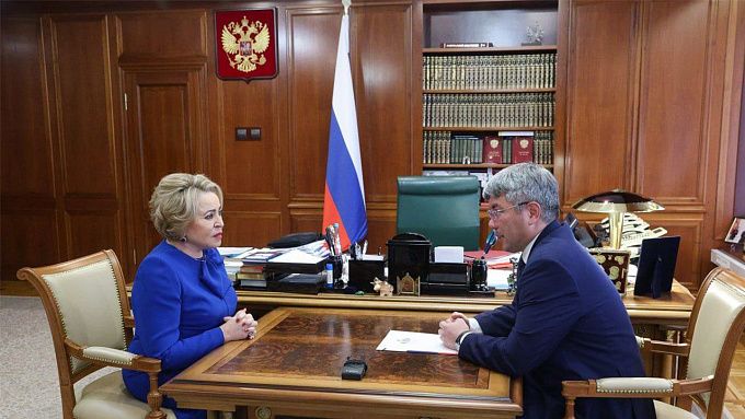 Глава Бурятии встретился с председателем Совета Федерации