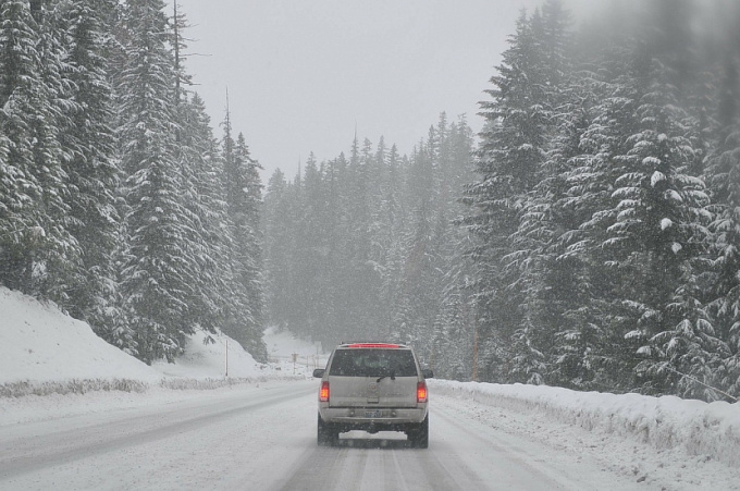 В Бурятии из-за снегопада дорожники перешли на усиленный режим