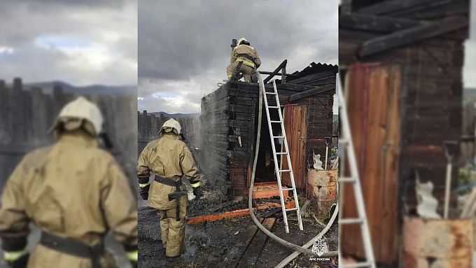 Неисправная печь стала причиной пожара в Улан-Удэ