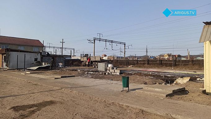 Внезапное исчезновение: В центре Улан-Удэ разобрали киоски с фастфудом