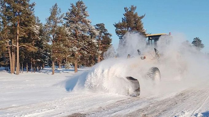 Две дороги в Бурятии очистили после вмешательства прокуратуры