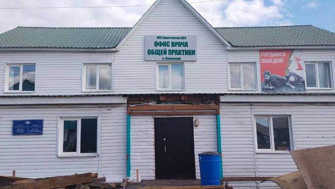 Капитальный ремонт больницы продолжается на севере Бурятии