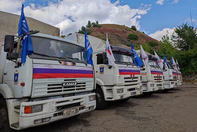 СоюзМаш передал гуманитарный груз жителям Донбасса