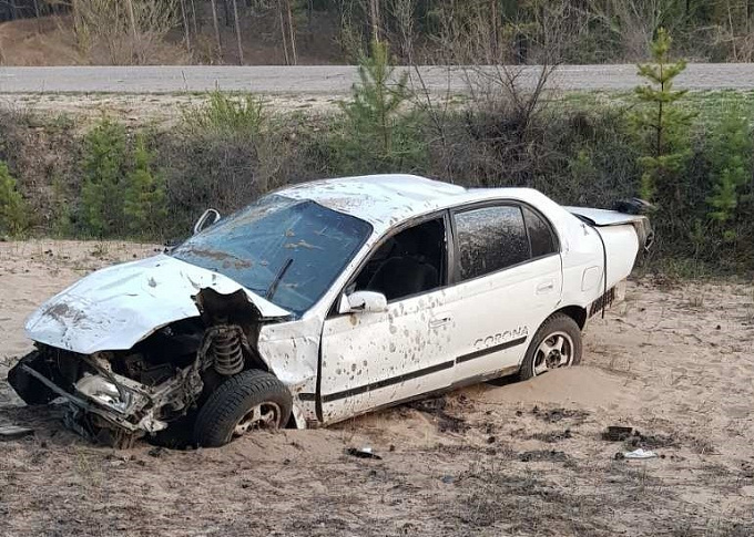 Водитель «Тойоты» насмерть разбился на трассе в Бурятии