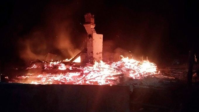 Курение уничтожило дом в селе Бурятии