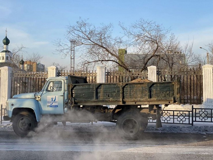 В Улан-Удэ грузовик «Водоканала» сбил подростка