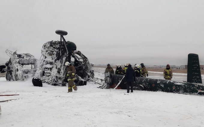 В Улан-Удэ семьям погибших членов экипажа Ми-8 выплатят материальную помощь