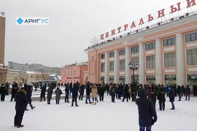 Улан-удэнцы вновь вышли на несанкционированную акцию (ФОТО)