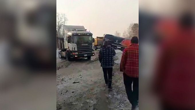 Массовое ДТП снова произошло на трассе «Байкал»