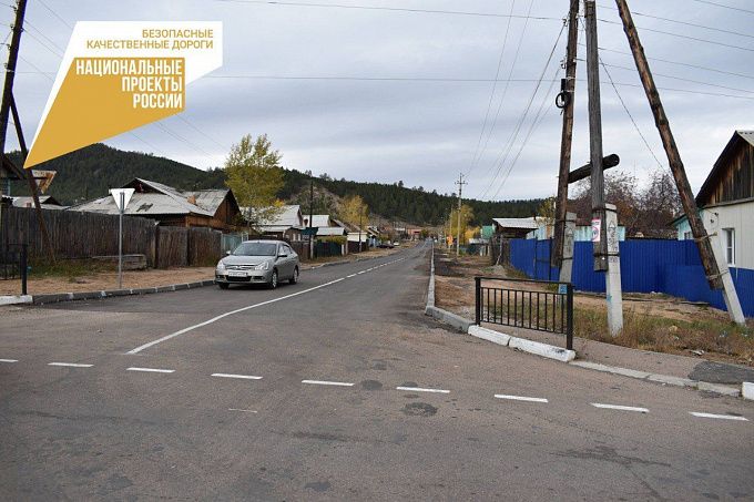 В районе Бурятии проверили дороги, отремонтированные по нацпроекту