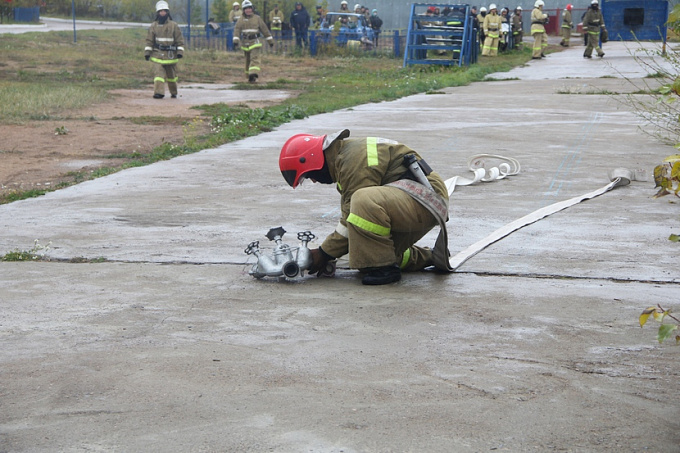 В Бурятии выбрали лучшего пожарного (ФОТО)