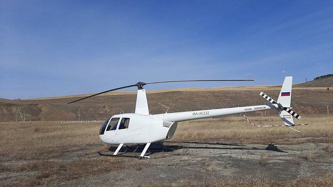 Вертолет из Иркутска вызвал переполох в бурятском селе