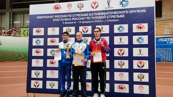 Пулевик из Бурятии стал серебряным призером чемпионата России