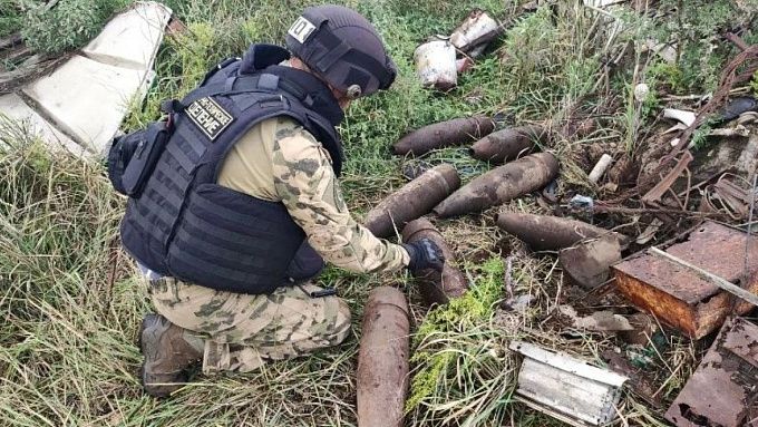 Восемь снарядов нашли в Улан-Удэ