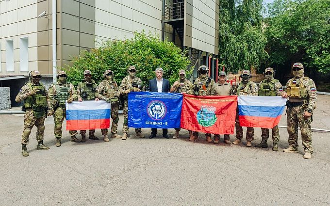 Ветераны боевых действий отправились на спецоперацию на Украину