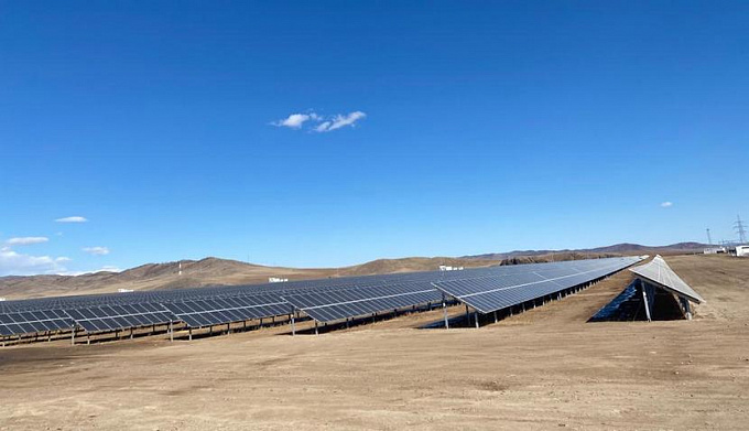 В Бурятии открыли крупнейшую солнечную электростанцию