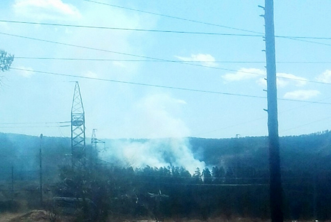 Лесной пожар потушили в пригороде Улан-Удэ