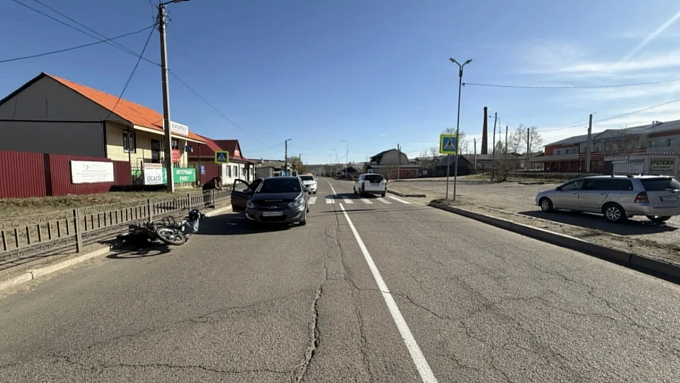 Два мотоциклиста пострадали на дорогах Бурятии